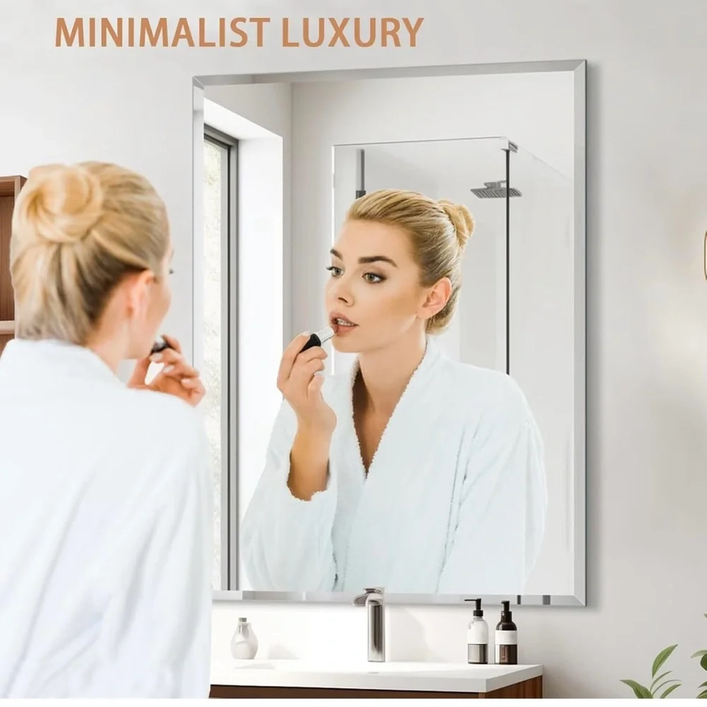 Elegant Silver Vanity Mirror